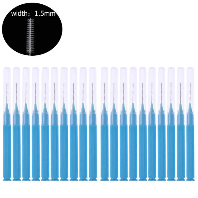 Descartável Brow Lifting Brushes, Mini Escova De Sobrancelha, Bendable Micro Cílios Aplicadores, Ferramentas De Maquiagem, Bendable, 20Pcs