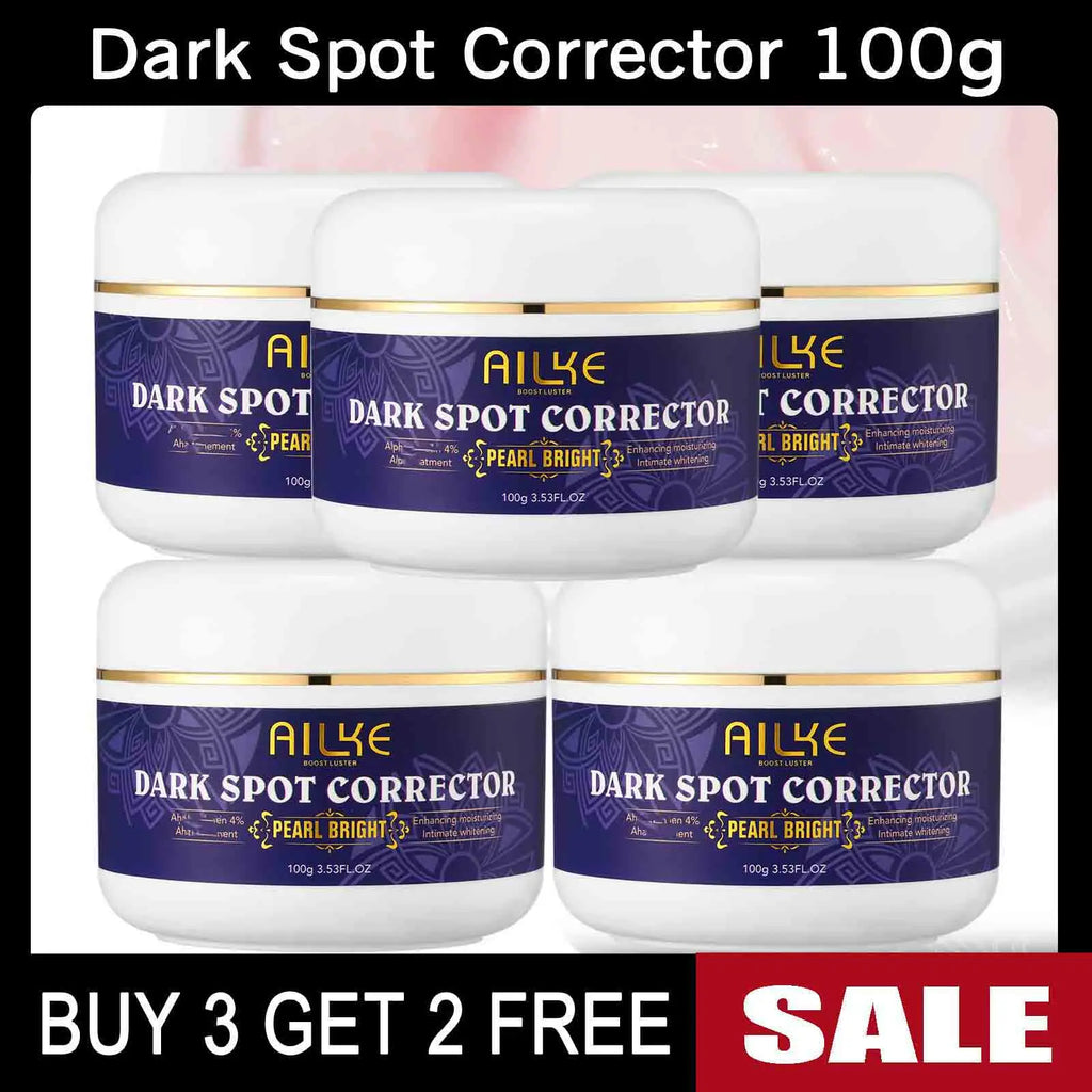 AILKE Clareador de cuidados com a pele, com glutationa dupla, clareador, hidratante, remove manchas escuras, melanina, cuidados faciais brilhantes da pele