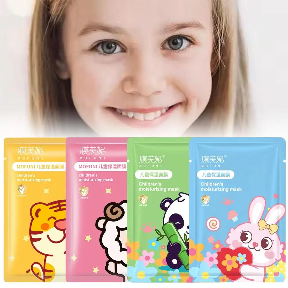 5 pçs novo bonito dos desenhos animados animal máscara facial hidratante máscara hidratante profunda máscara de pele macia cão panda porco animalmask