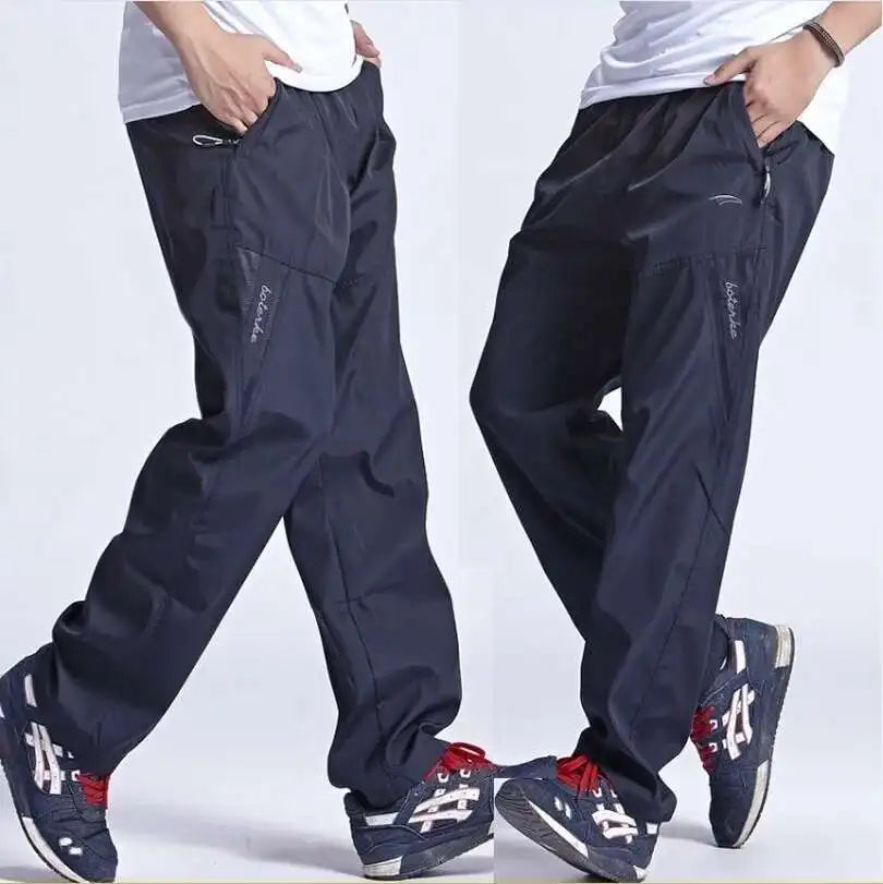 2025 calças esportivas dos homens fora calças casuais rapidamente seco respirável calças masculinas & sweatpants calças ativas 6xl
