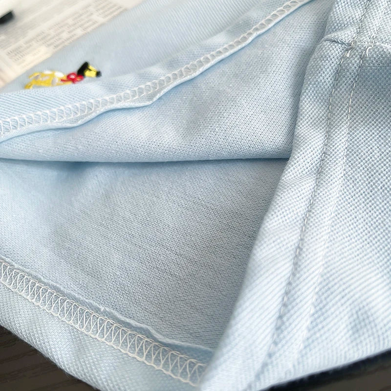 Novo Conjunto de Roupas de Verão para Bebês, Camiseta Polo de Cor Sólida e Shorts para Meninos, 2 Peças/Conjuntos, Roupas Infantis para 1-5 anos