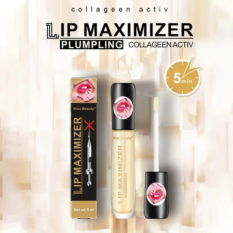 Brilho labial transparente, óleo labial hidratante, reparação, reduz a linha fina dos lábios, iluminar, melhorar os cosméticos do soro labial