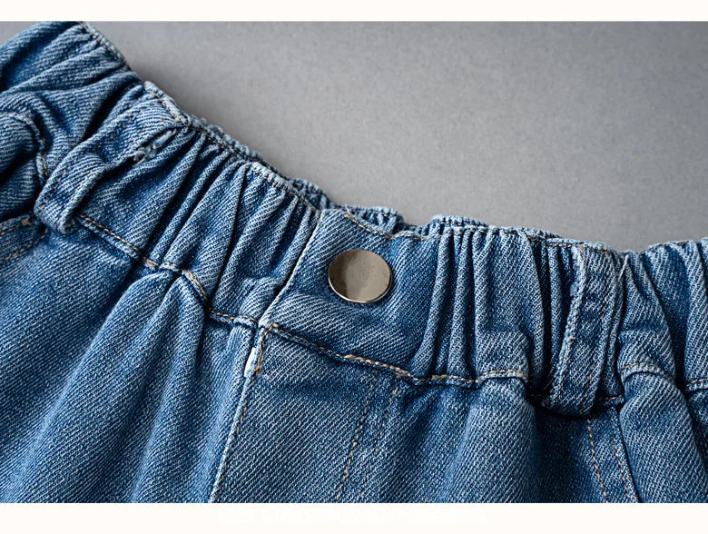 Saia curta jeans feminina com plissado, saia casual infantil, moda verão, combina com tudo, 4 a 12 anos, para crianças em escolas adolescentes, em camadas
