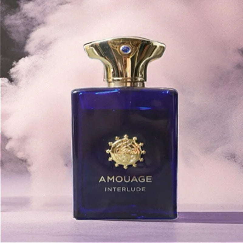 AMOUAGE 100ml Eau De Parfum Unissex Fragrância Oriental de Baunilha Duradoura Fresca Natural Suave Elegante Luxuosa Aroma Exclusivo