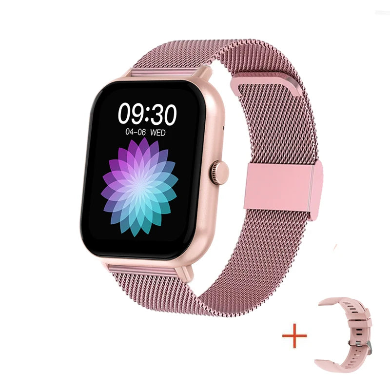 Novo Relógio Inteligente Digital com Monitor de Batimentos Cardíacos Smartwatch 2026 Android Relógios Esportivos Eletrônicos para Homens e Mulheres Rastreador de Fitness para iOS