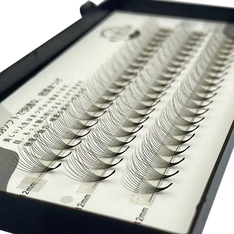Novos fãs de volume russo pré-fabricados 10d/20d maquiagem profissional falso pacote de extensão de cílios postiços
